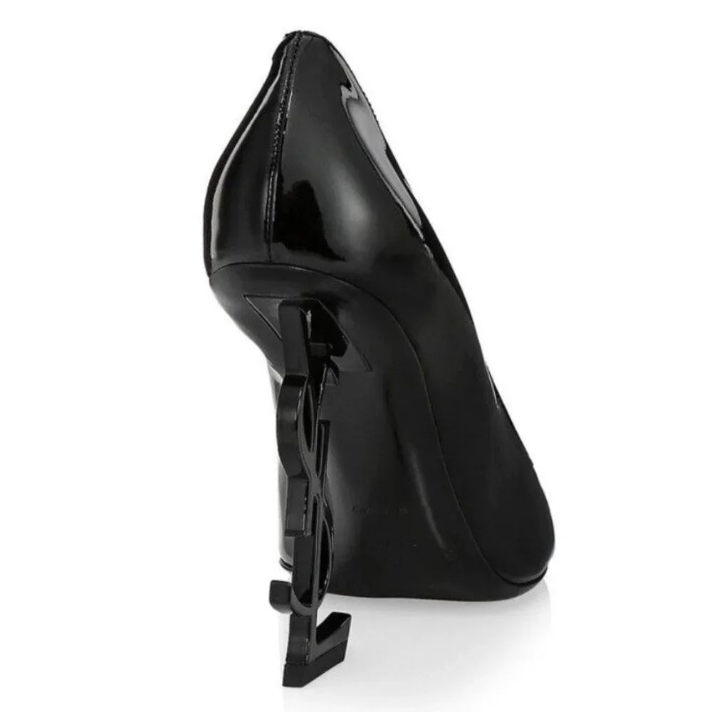 Saint Laurent Opyum Patent Leather Heels - Picture 4 of 5